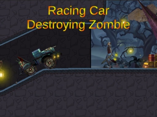 Racing Car Destroying Zombie | Play H5 Games