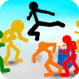 Stickman Street Fighting 3D